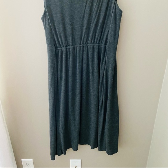 Maeve by Anthro. Heather Ruched Dress Gray XS - Picture 14 of 14